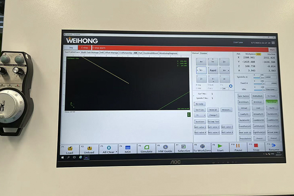 Fresatura CNC basata su nodi